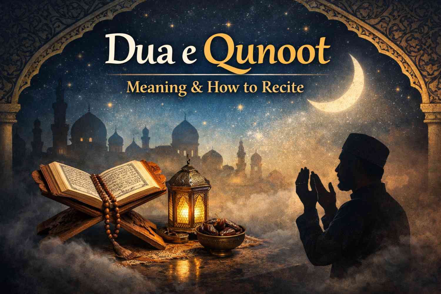 Dua e Qunoot Meaning, Translation & How to Recite in Witr Prayer