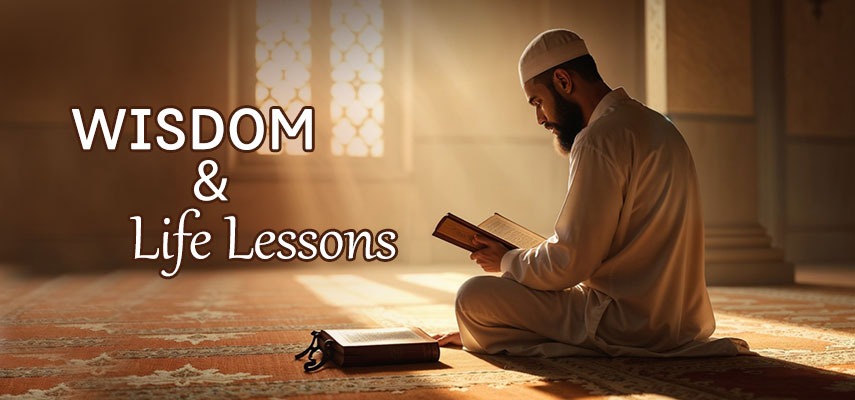 Peaceful Islamic architecture or someone reading Quran