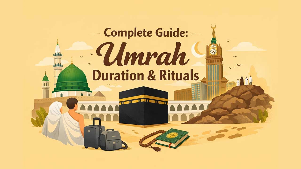 How Long Does Umrah Take? Complete Guide to Umrah Duration and Rituals